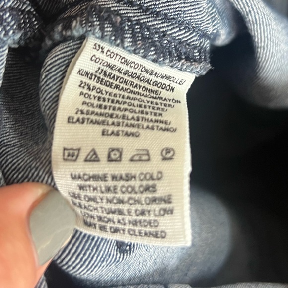 Free People Pull On Penny Flare Size 27 Dark Denim - Picture 7 of 9